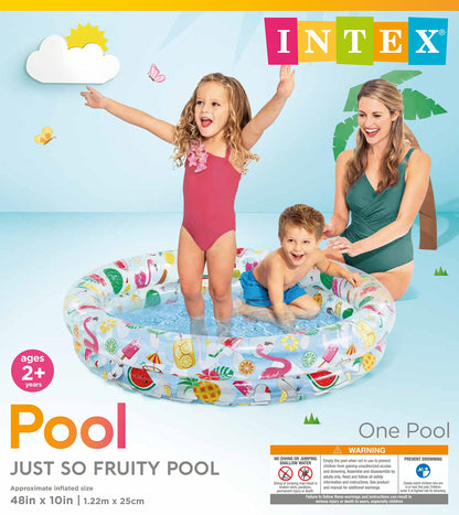 Piscine gonflable Intex Just So Fruity, 48" x 10"