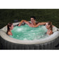 PureSpa™ Greywood Deluxe Inflatable Hot Tub Set - 4 Person