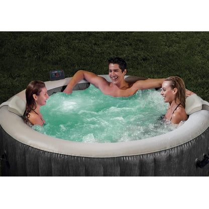 Ensemble de spa gonflable PureSpa™ Greywood Deluxe - 4 personnes 