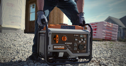 Génératrice portative Generac 7128 GP3500iO 3 500 watts - Technologie PowerRUSH pour une capacité de démarrage accrue 