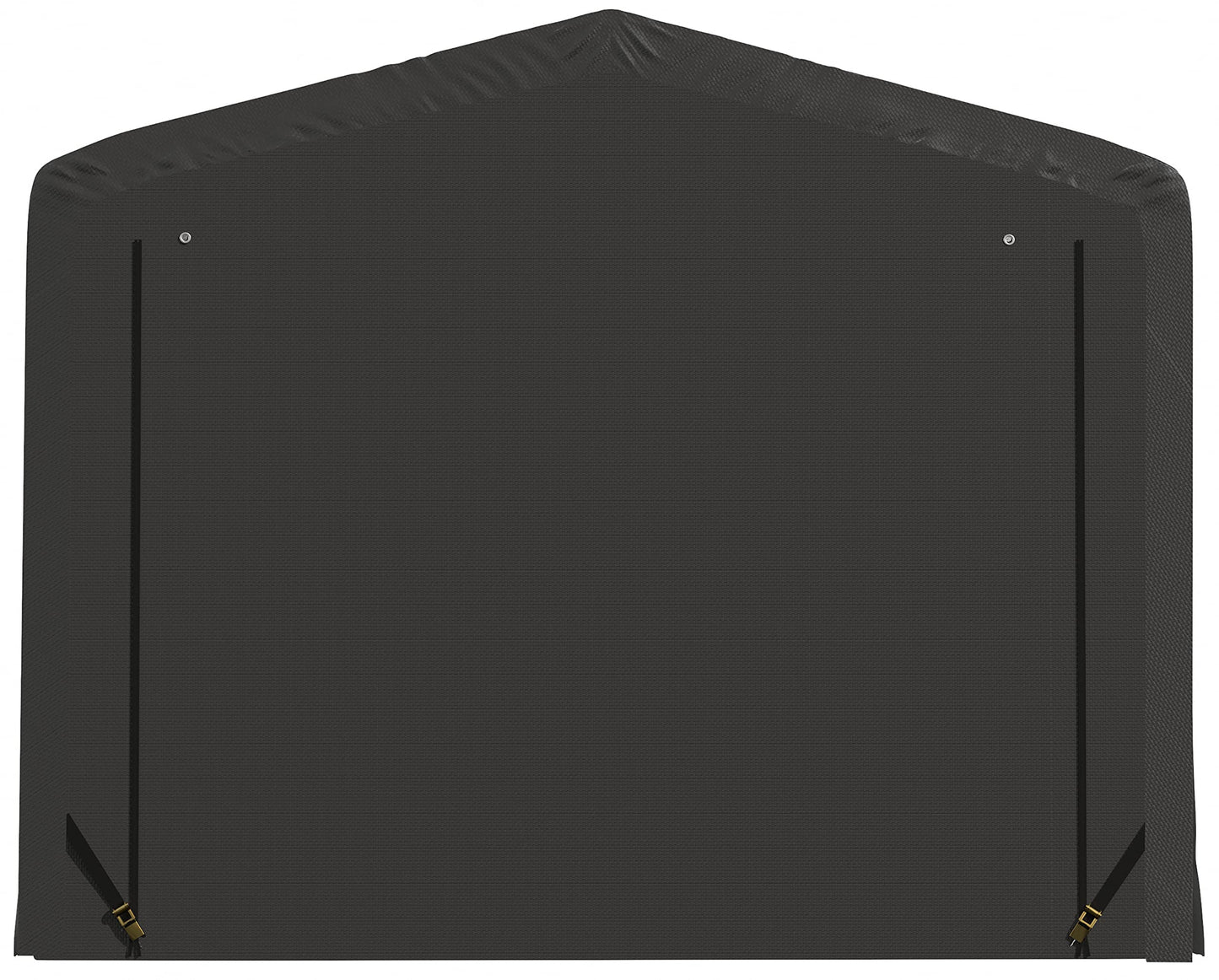 ShelterLogic ShelterTube Abri de garage et de stockage, 10' x 18' x 8', cadre en acier robuste, boîtier résistant au vent et à la neige, gris 10' x 18' x 8' 