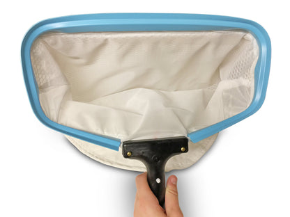 Bucket Lidz Triluca Pool Skimmer – Filet à mailles fines pour le sable, le limon, les poils d'animaux et les feuilles – Idéal pour les étangs décoratifs de Koi, les bains à remous et les piscines