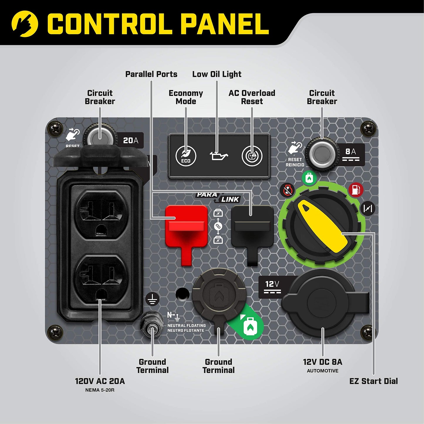 Champion Power Equipment 200961 2500-Watt