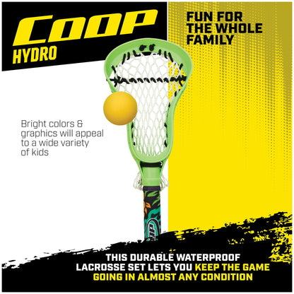 COOP Hydro Lacrosse, Vert, Jeux de plein air pour adultes et enfants