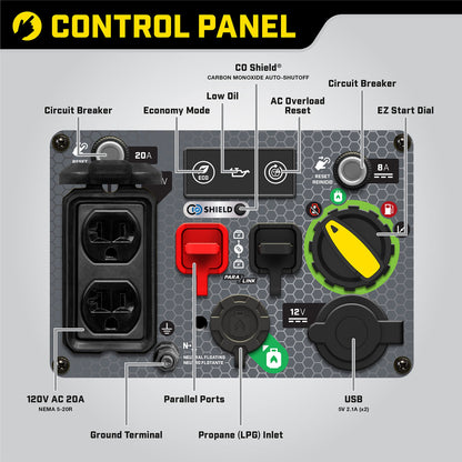 Champion Power Equipment 201183 2500 watts 