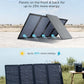 EF ECOFLOW Solar Generator DELTA 2 with 2x220W Portable Solar Panels with 1024Wh LFP Battery