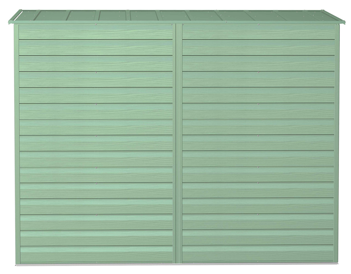 Arrow Shed Select Hangar de rangement extérieur verrouillable en acier, 8' x 4', vert sauge 