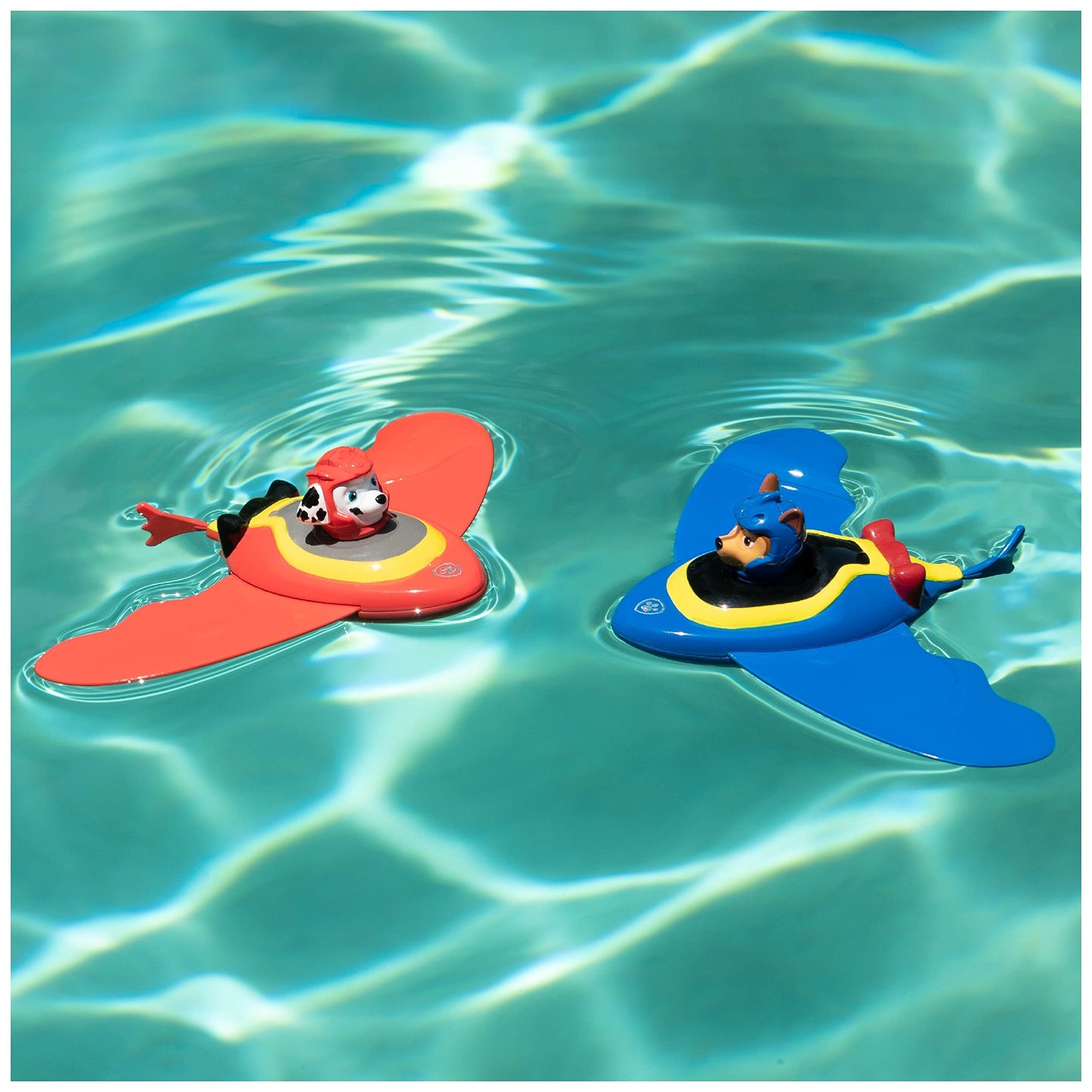 SwimWays Paw Patrol Zoom-A-Rays Water Toys, Kids Pool Toys & Diving Toys, Paw Patrol Party Supplies & Paw Patrol Toys for Kids Aged 5 & Up, 2-Pack 2pk Dive Toys