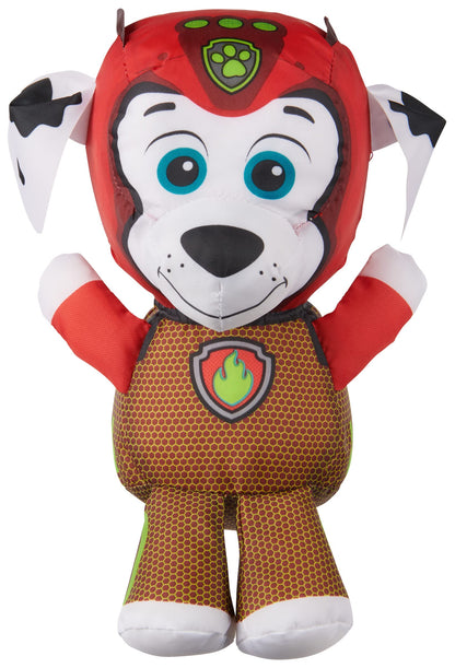 Swimways Paw Patrol AquaPups Marshall Swim Huggable, jouets Paw Patrol, jouets de bain et jouets de plage, animal flottant en peluche pour enfants à partir de 1 an