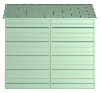 Arrow Shed Select Hangar de rangement extérieur verrouillable en acier, 10' x 8', vert sauge 