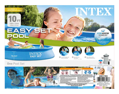 Piscine gonflable Easy Set® 10' x 24" avec pompe à filtre 