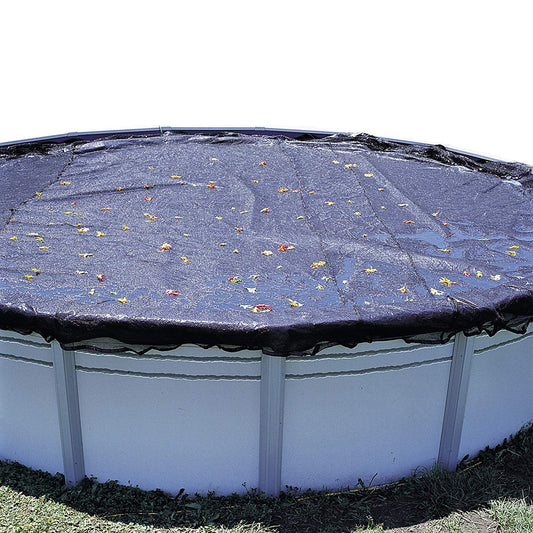 In The Swim 18 x 33 Foot Oval Above Ground Pool Leaf Net Cover Shape