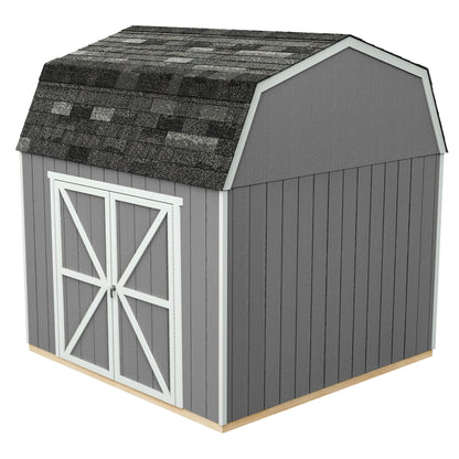 Handy Home Products Hangar de rangement en bois à faire soi-même Braymore 10 x 10 sans plancher 