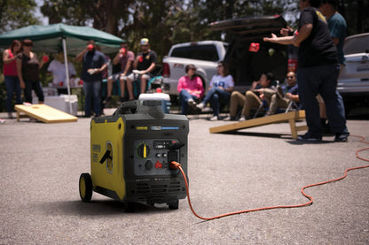 Champion Power Equipment Génératrice à onduleur de 3 500 watts avec technologie silencieuse et protection contre le CO 3 500 watts + gaz + technologie silencieuse + CO 