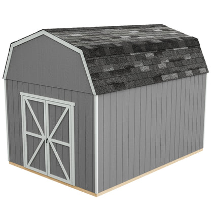 Handy Home Products Hangar de rangement en bois à faire soi-même Braymore 10 x 16 sans plancher 