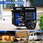 DuroMax XP15000EH Dual Fuel Portable Generator-15000 Watt Gas or Propane Powered Electric Start-Home Back Up