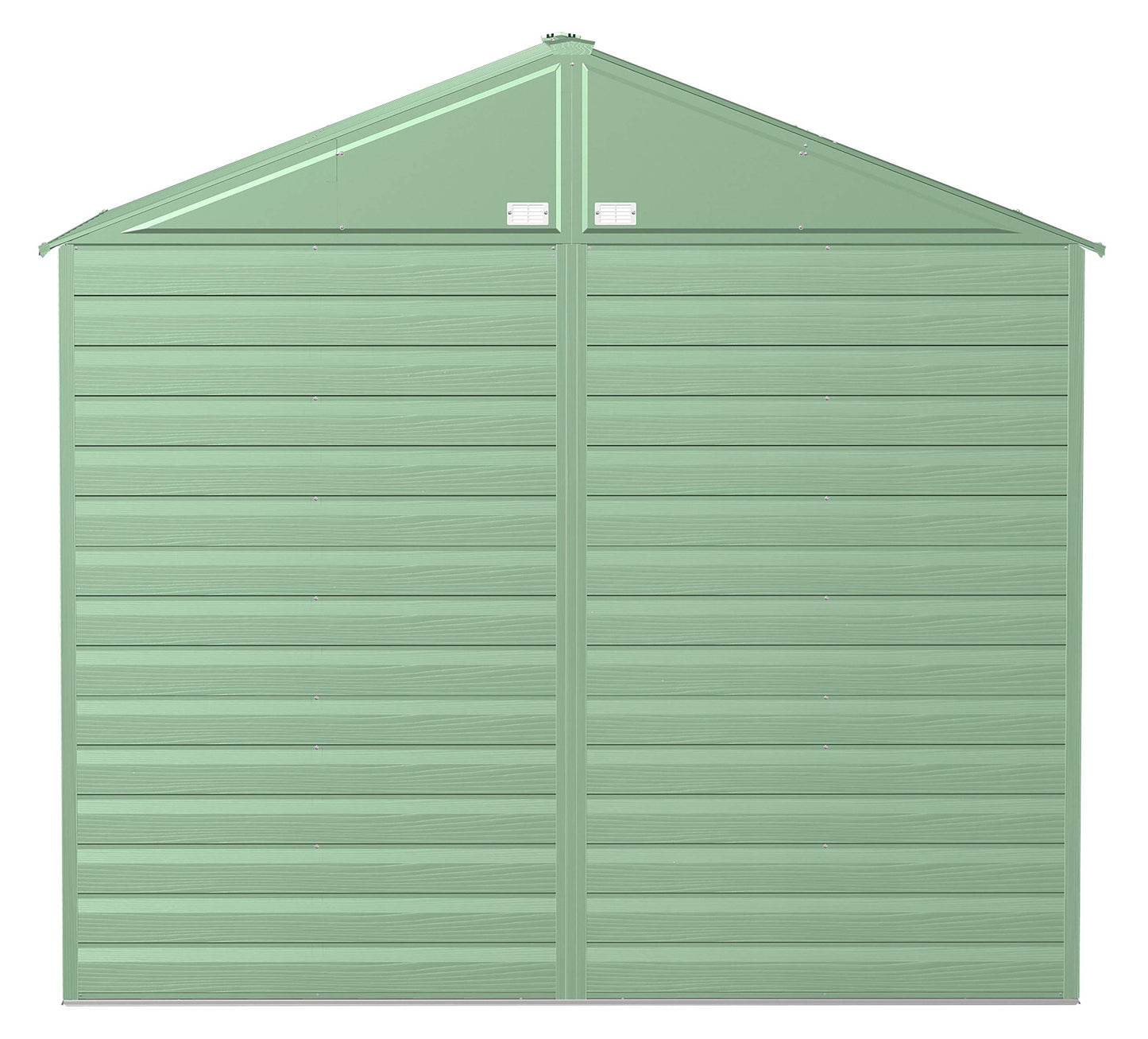 Arrow Shed Select 8' x 8' Outdoor Lockable Steel Storage Shed Building, Sage Green