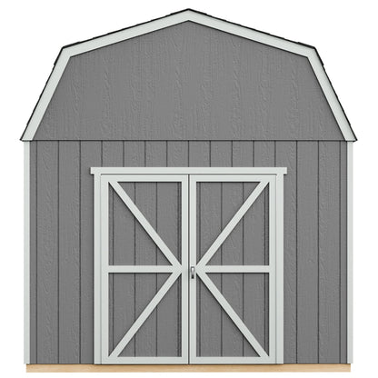 Handy Home Products Braymore 10x12 Do-It-Yourself Wooden Storage Shed with Floor