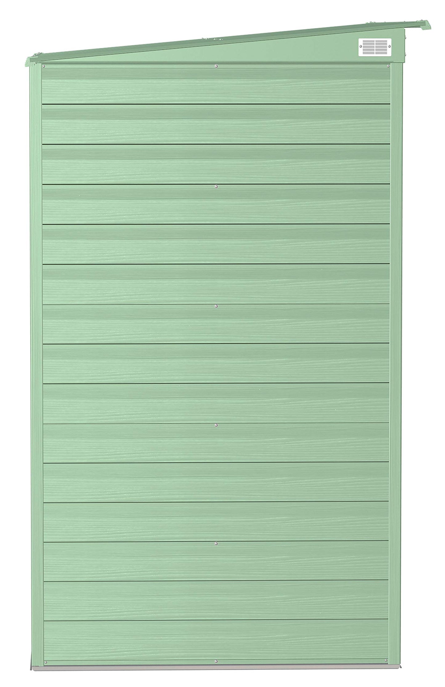 Arrow Shed Select Hangar de rangement extérieur verrouillable en acier, 6' x 4', vert sauge 