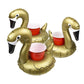 GoFloats Drink Float 3 Pack Gold Swan