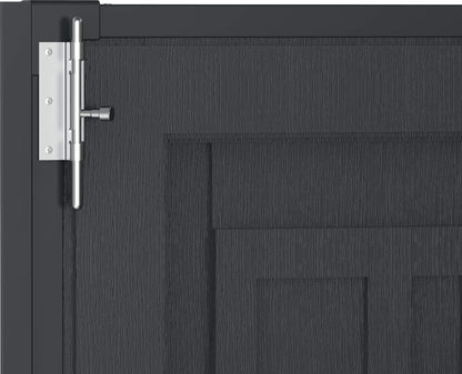 Duramax 05325 Yardmate Plus Pent Outdoor Vinyl Storage Shed, Anthracite & Adobe