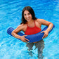 IMMERSA Jumbo Swimming Pool Noodles, Premium Water-Based Vinyl Coating and UV Resistant Soft Foam Noodles for Swimming and Floating, Lake Floats, Pool Floats for Adults and Kids. Dark Blue