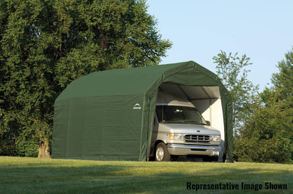 ShelterLogic 97154 Green 12'x24'x9' Barn Shelter 12' x 24' x 9'