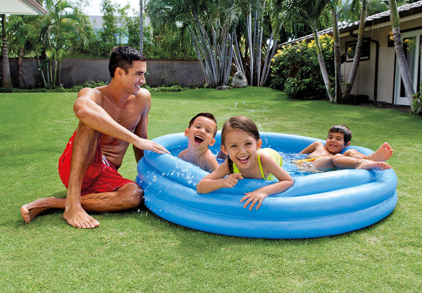 Piscine gonflable pour enfants Intex Crystal Blue 58", 58426EP