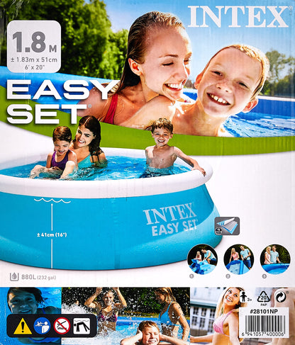 Intex Easy Set Pool, 6' x 20", Blue