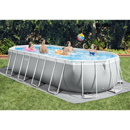 Prism Frame™ 20' x 10' x 48" Oval Above Ground Pool Set