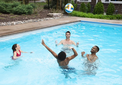 WAHU Volleyball Vert - Matériau en néoprène souple 100% imperméable pour jouer dans et hors de l'eau - Taille réglementaire 5,Green