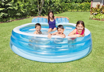 Piscine familiale Intex, 90" x 86" x 31", à partir de 3 ans