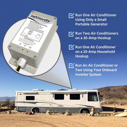 SoftStartRV Kit de démarrage progressif pour climatisation RV A/C - NetworkRV 1 paquet 