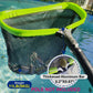 Sepetrel Professional Swimming Pool Leaf Skimmer Net with Double-Layer Deep Bag,Aluminum Frame & Handle Rake(Pole Not Included) Professional Rake