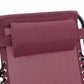 Zero Gravity Chair-Burgundy Burgundy