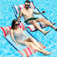 FindUWill Fabric Pool Hammock Floats, XL, 2Pack Inflatable Multi Purpose Water Hammocks Floaties (Saddle, Lounge Chair, Hammock, Drifter), Pool Float Lounger for Adults LAKE&LOLLYPOP
