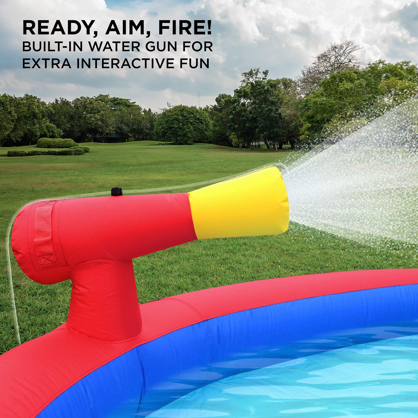 SUNNY & FUN Slide ‘N Spray Inflatable Water Slide Park