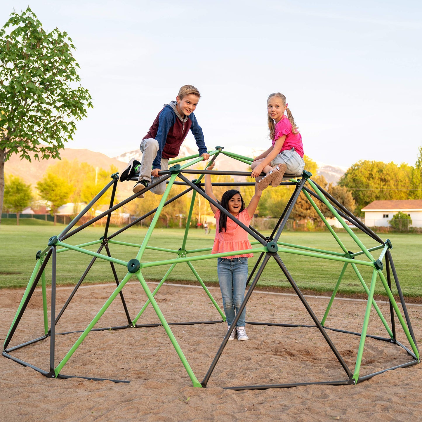 Lifetime Geometric Dome Climber Play Center, Earthtone 60-Inch