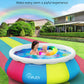 Inflatable Swimming Pool, EVAJOY 10ft ×30in Easy Set Pool with Pool Cover, Blow Up Pool Swimming Pools Above Ground for Kids Adults Family Backyard Garden 10ft*30in