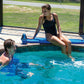 WOW World of Watersports First Class Super Soft Foam Pool Noodles for Swimming and Floating, Pool Floats, Lake Floats Blue (Flat Pool Noodle)
