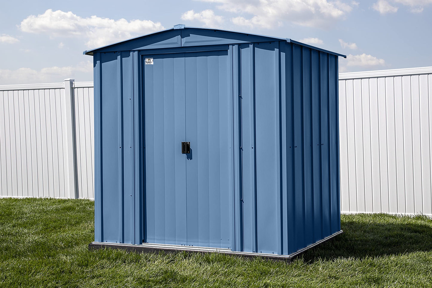 Arrow Shed Classic 6' x 5' Hangar de rangement extérieur en acier cadenassable 