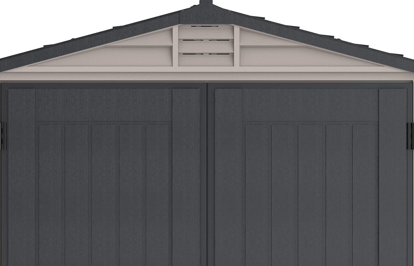 Duramax 30425 Storemate Plus Outdoor Storage Shed, Gray/Dark Gray