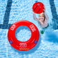 3 Sets Pool Toys Games for Adults and Family - Floating Basketball Hoop&Inflatable Ring Toss&Beach Ball for Kids Swimming Water Fun Floats Accessories