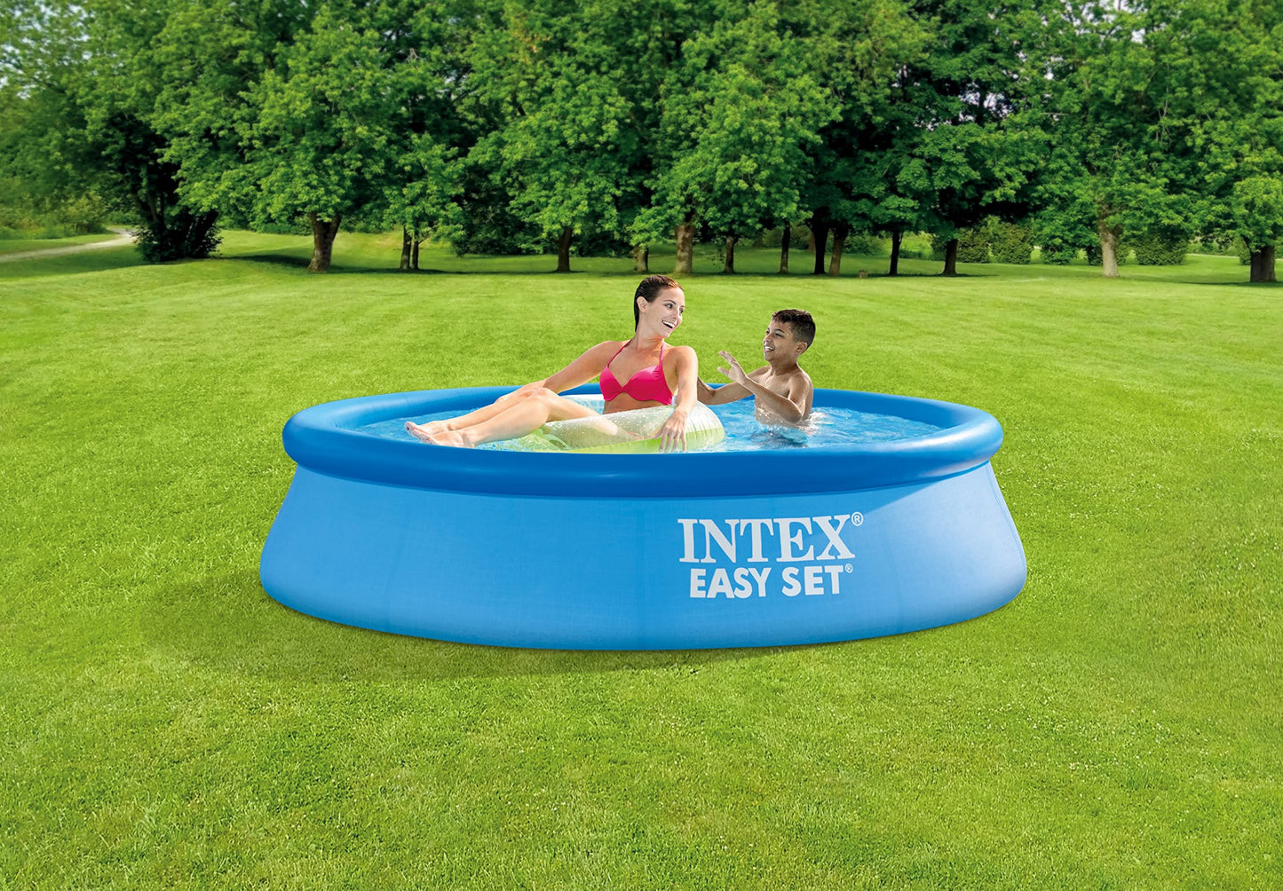 Easy Set® 8' x 24" Inflatable Pool w/ Filter Pump