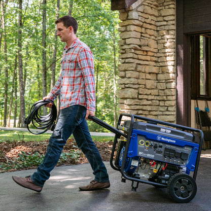 Westinghouse Outdoor Power Equipment 12500 Peak Watt Home Backup Portable Generator with Remote Electric Start