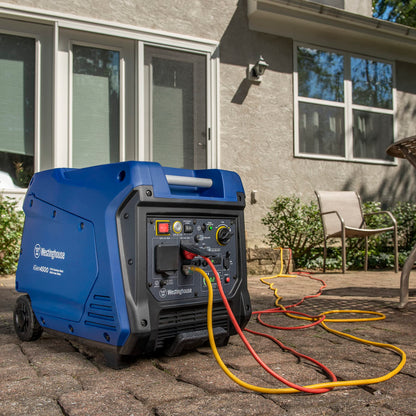 Générateur à onduleur portable super silencieux Westinghouse de 4 500 watts de pointe avec démarrage à distance 