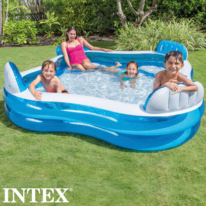 Piscine gonflable familiale INTEX Swim Center, 90" x 90" x 26"