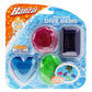 BANZAI Precious Dive Gems 4 Pack, Diving Toy for Water, Pool Diving Toy Bright