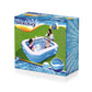 H2OGO! Blue Rectangular Inflatable Family Pool 79 inch