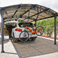 Palram - Canopia Arcadia 6400 Carport - 12' x 21' - Bronze/Gray 12' x 21'